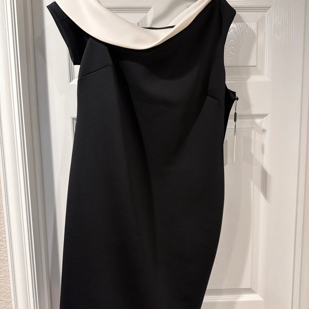 Calvin Klein Black & White Cocktail Dress